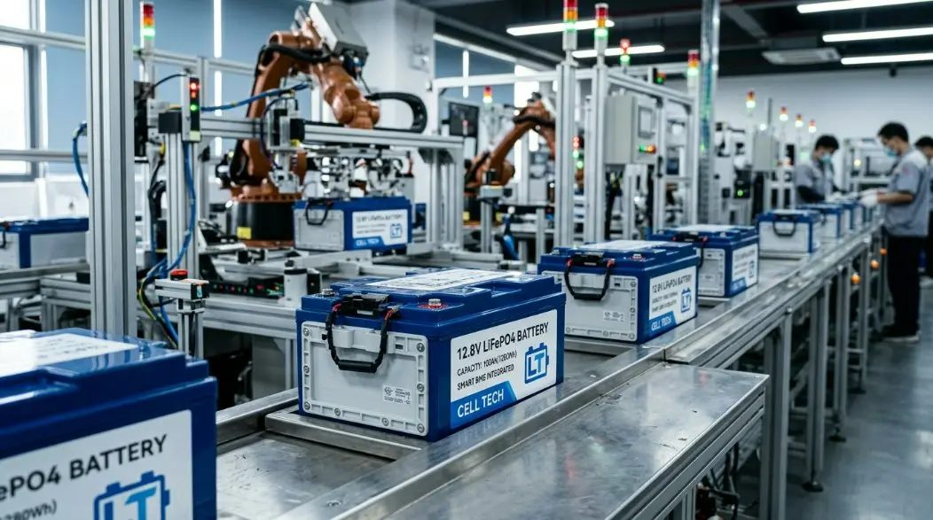 Nangunguna sa 12.8V LiFePO4 na Pabrika ng Baterya sa China: Pagsulong ng Smart Municipal Lighting at 2026 EU Battery Passport Compliance